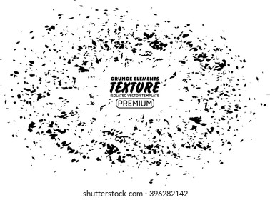 Grunge texture background - abstract isolated stock vector design template