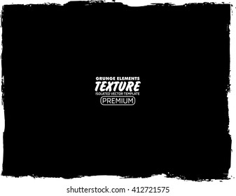 Grunge texture background - abstract isolated stock vector design template