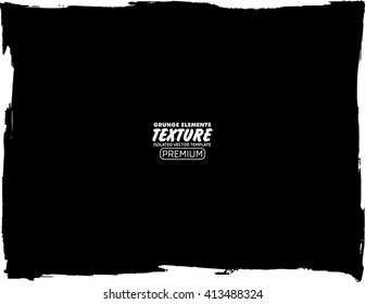 Grunge texture background - abstract isolated stock vector design template - easy to use
