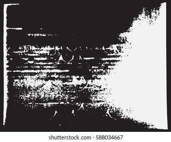 Grunge texture background. Abstract surface old rough retro design. Vector illustration. Aged grungy grayscale template.