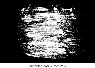 Grunge texture background. Abstract vintage distressed design with rough, dirty, weathered, worn, scratched marks. High contrast black and white vector illustration for art, patterns, retro projects.