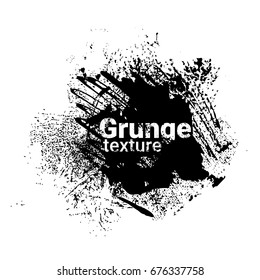 Grunge Texture Background Banner With Copy Space Vector Illustration