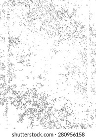 Grunge texture background. Black texture on white background. Editable Vector 