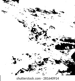 Grunge texture background. Black texture on white background. Editable Vector 