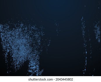 Grunge texture background. Dark blue vector illustration grungy pattern
