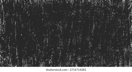 Fondo de textura de papel. Grunge blanco y negro. Textura de superposición de tensión. Polvo superficial Abstractas y concepto de fondo de pared sucia áspera. Efecto desgastado, desgarrado y desgastado. Ilustración vectorial, EPS 10.
