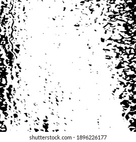 Grunge texture. The background is embossed. black and white texture. Vector illustration on isolated background
