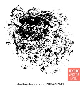 Grunge texture. Background. Monochrome abstract grain surface for design.