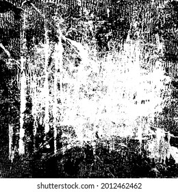 Grunge Textur-Hintergrund-Overlay auf Schwarz-Weiß