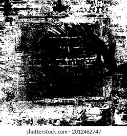 Grunge Textur-Hintergrund-Overlay auf Schwarz-Weiß