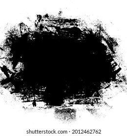 Grunge Texture Background Overlay in Black and White