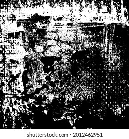 Superposición de fondo de textura gruesa en blanco y negro