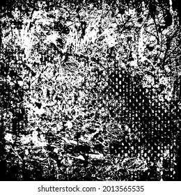 Superposición de fondo de textura gruesa en blanco y negro