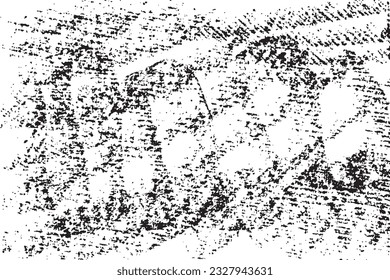Grunge Texture Background. Grunge Texture Scratch. Cracked Dirt Texture. Abstract Ink Print. Dirty Rough Design. Vector Grungy Sketch Paint. Distress Pattern Vector. Black and White Paint.