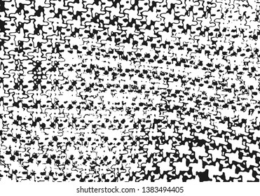 Grunge texture background. Vector illustration. Abstract textured black background