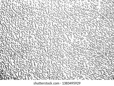 Grunge texture background. Vector illustration. Abstract textured black background