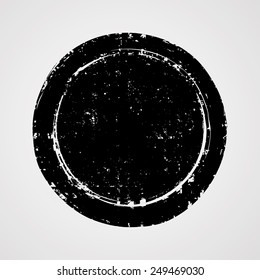 Grunge Texture . Background. Vector Illustration. Distress Circle 
