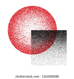 Grunge texture. Grunge background. Vector pattern. Grunge texture circle.