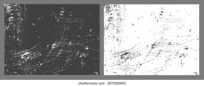 Grunge texture background vector, textured grungy black vintage design element in old distressed paper or border illustration, scratches and grungy lines for photo overlay frame template - Shutterstock ID 2072020031
