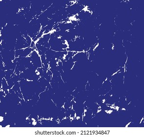 Grunge texture background vector, textured grungy white vintage design element, old blue distressed paper grit illustration, grungy line scratches for photo overlay frame template, editable