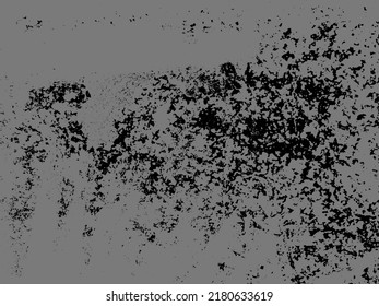 Grunge texture background vector, textured grungy black vintage design element in old distressed paper border illustration, scratches grit grime and grungy lines, photo overlay template, 