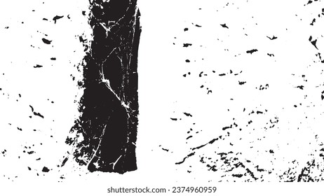 Grunge Texture. Black Dusty Scratchy Pattern. Abstract Grainy Background. Vector Design Artwork