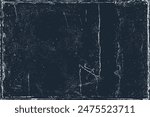 Grunge texture black frame border distressed vintage white background abstract dark rough aged old weathered. Scratched worn dirty overlay effect pattern surface with horizontal rectangle edge vignette design