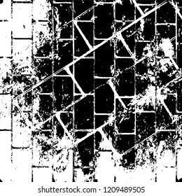 Grunge texture black and white