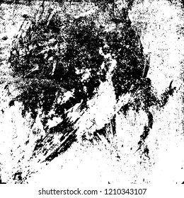 Grunge texture black and white