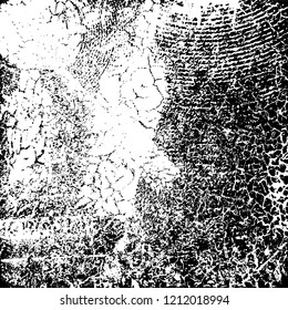 Grunge texture black and white