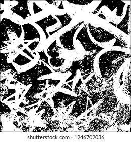 Grunge texture black and white