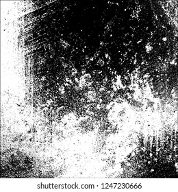 Grunge texture black and white