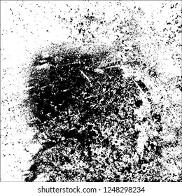 Grunge texture black and white