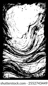 Textura grunge em preto e branco
