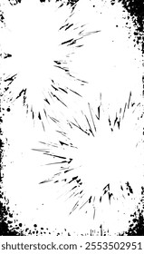 Grunge texture in black and white