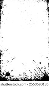 Grunge texture in black and white