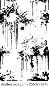 Grunge texture in black and white