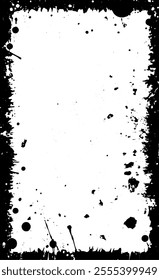 Grunge texture in black and white