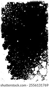 Grunge texture in black and white