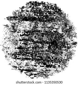 Grunge texture black and white. Abstract spot isolated