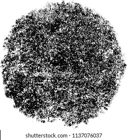 Grunge texture black and white. Abstract spot isolated