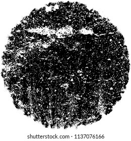 Grunge texture black and white. Abstract spot isolated