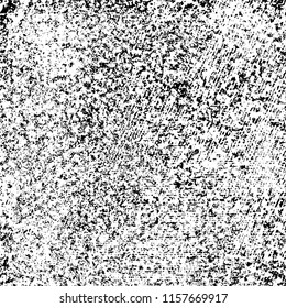 Grunge texture is black and white. Abstract vector background