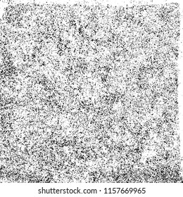 Grunge texture is black and white. Abstract vector background
