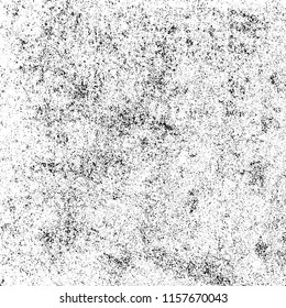 Grunge texture is black and white. Abstract vector background