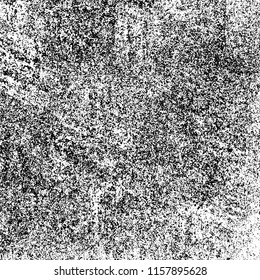 Grunge texture is black and white. Abstract vector background