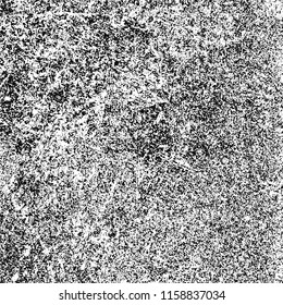 Grunge texture is black and white. Abstract vector background