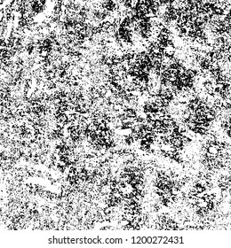Grunge texture black and white. Abstract monochrome vector background
