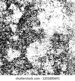 Grunge texture black and white. Abstract monochrome vector background