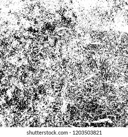 Grunge texture black and white. Abstract monochrome vector background